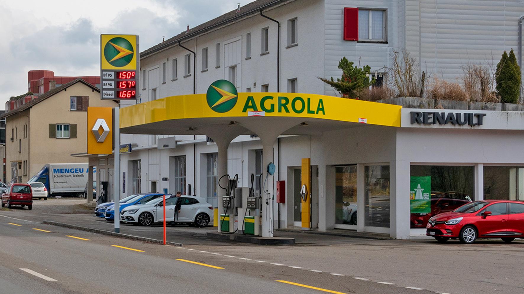 AGROLA, Sankt Galler Strasse in Elgg