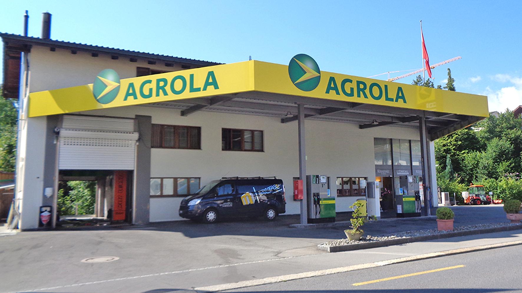 AGROLA, Luzernerstrasse in Meggen