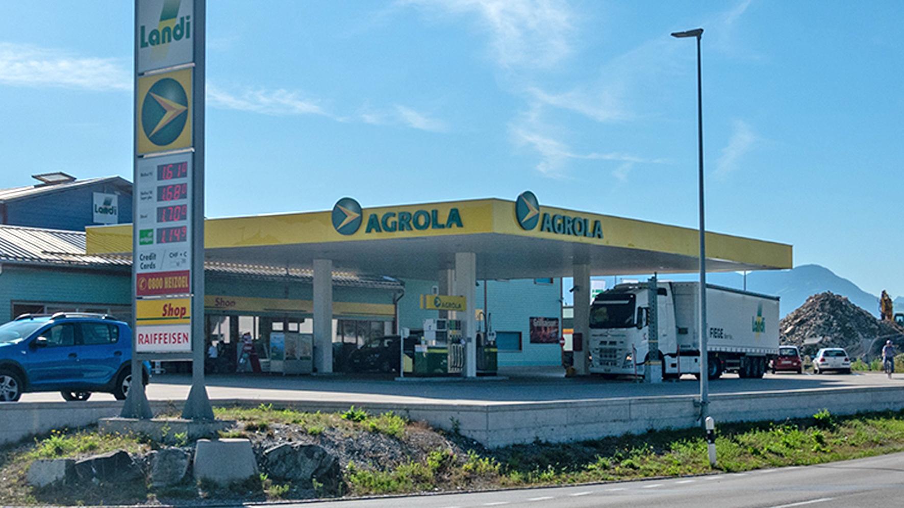 AGROLA Tankstelle & LAVEBA Shop Altstätten, Oberrieterstrasse in Altstätten