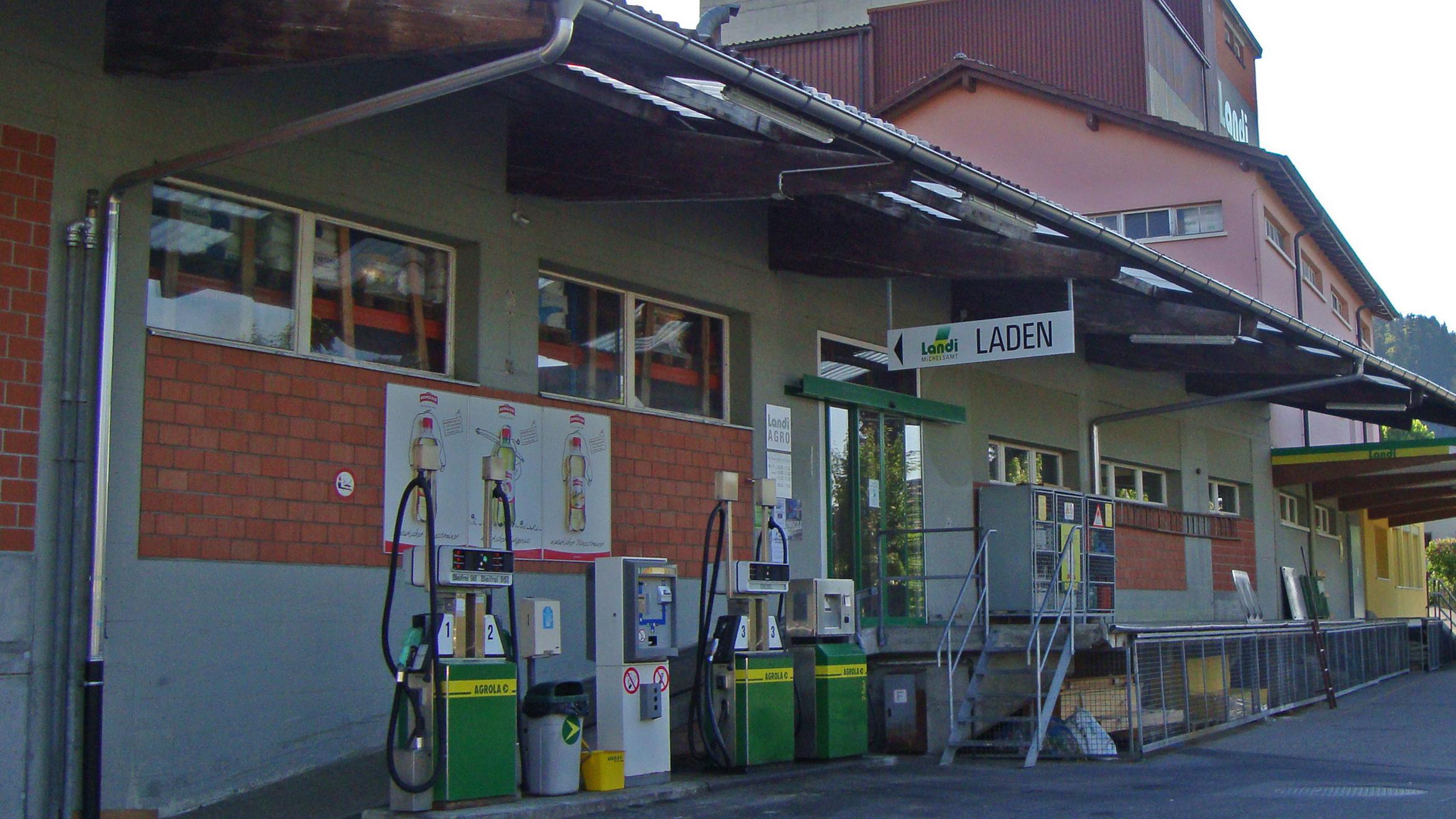 AGROLA Tankstelle & CarWash, Krümmigasse in Rickenbach