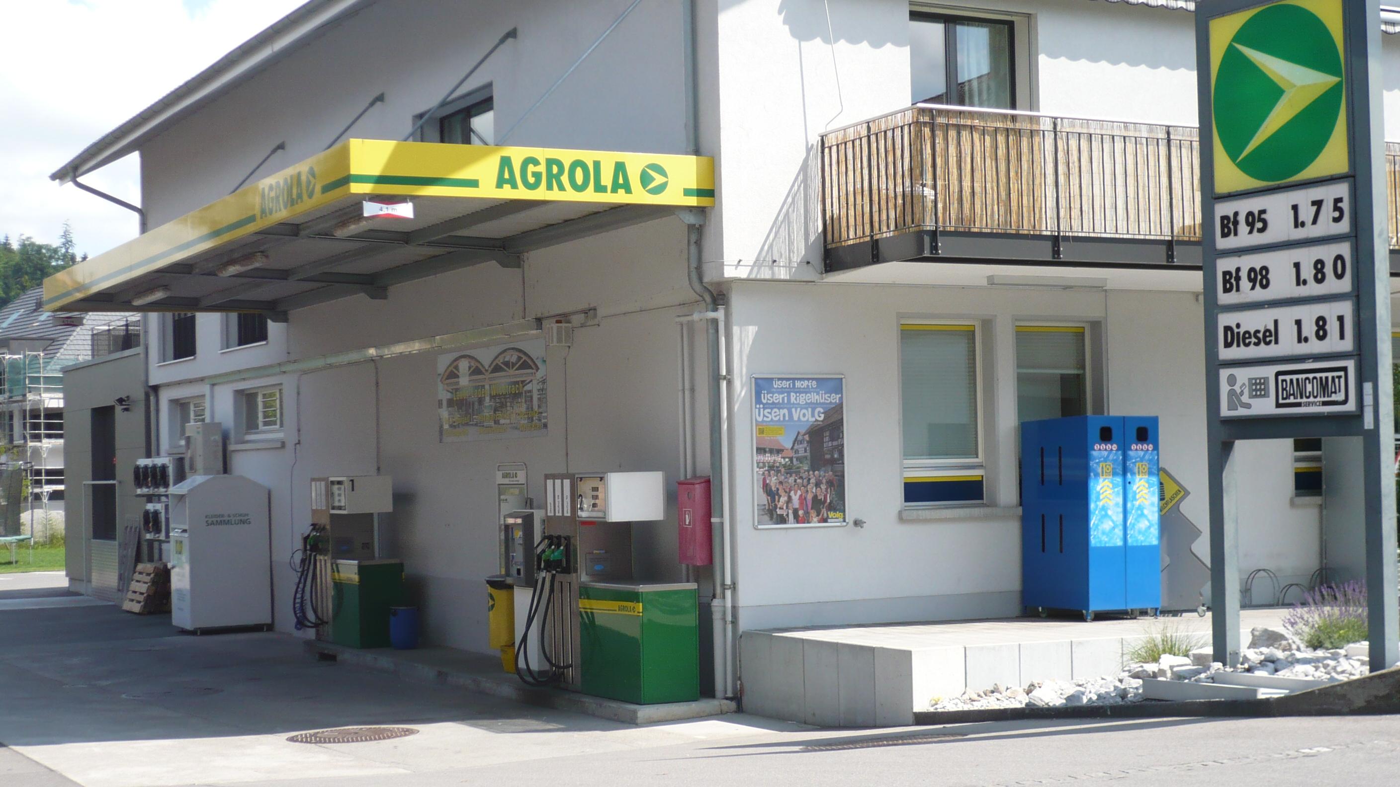 AGROLA, Bahnhofstrasse in Kiesen