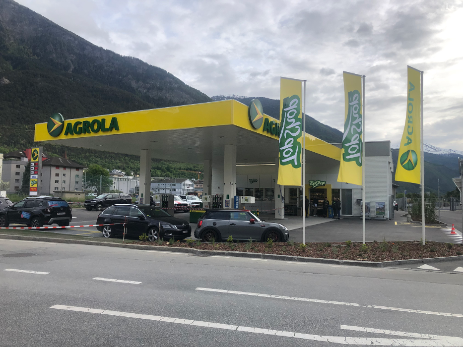 AGROLA TopShop, Ueberlandstrasse in Glis