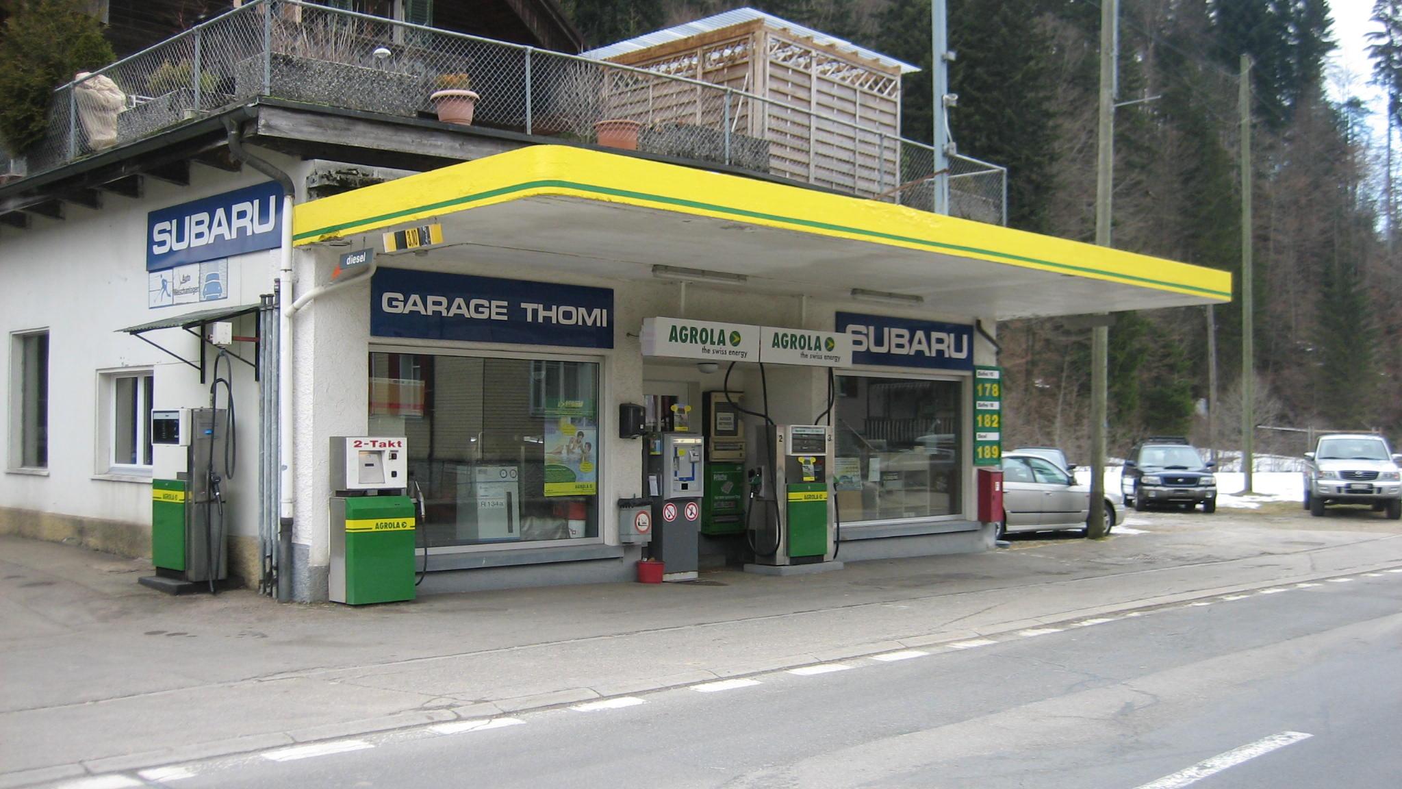 AGROLA, Bahnhofstrasse in Wiggen