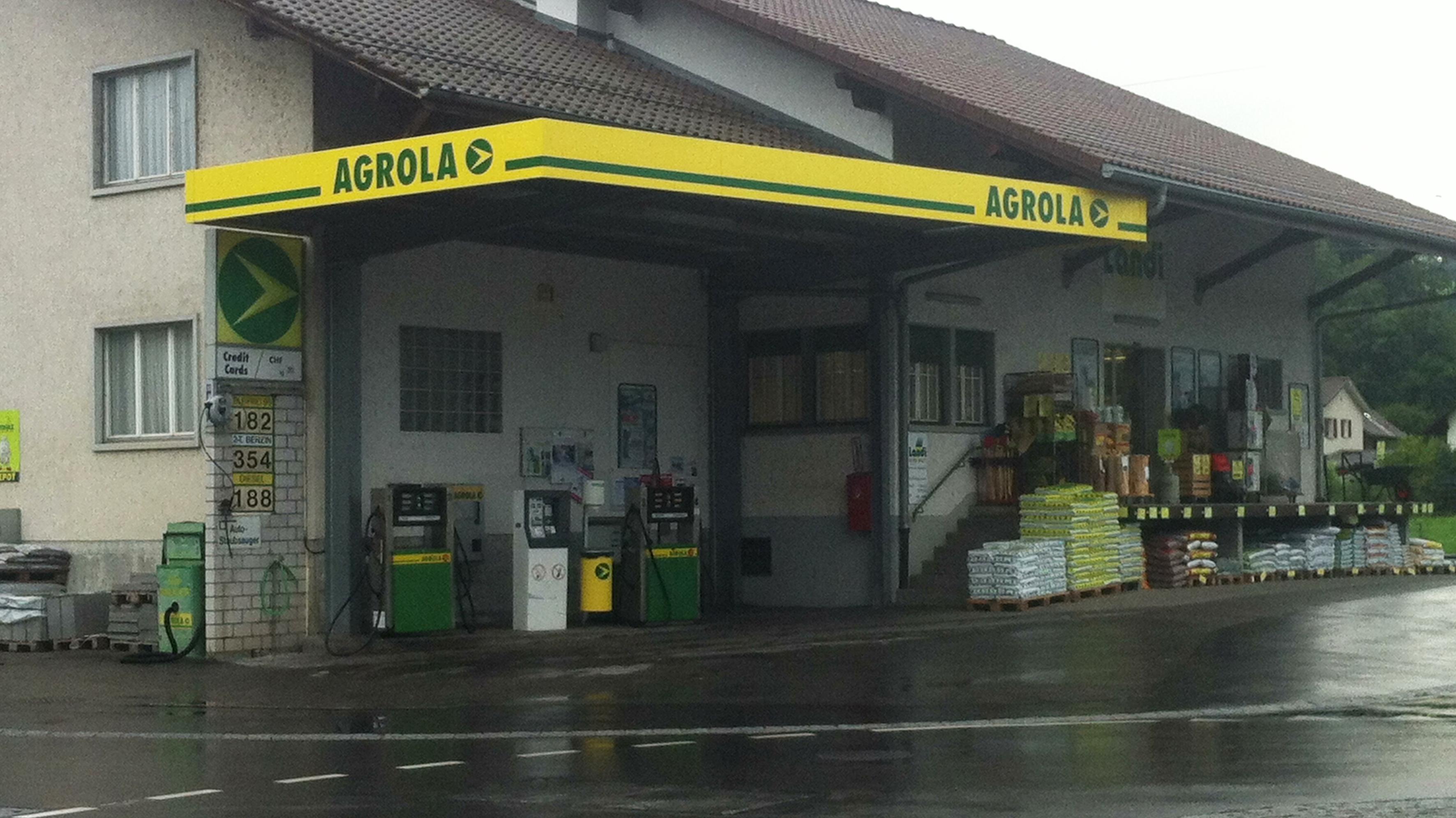 AGROLA, Laupenstrasse in Neuenegg
