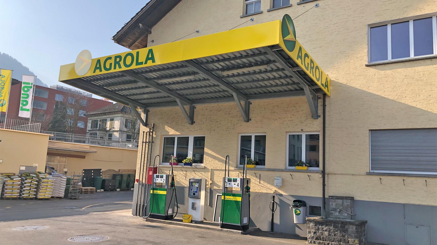 AGROLA, Bahnhofstrasse in Schüpfheim