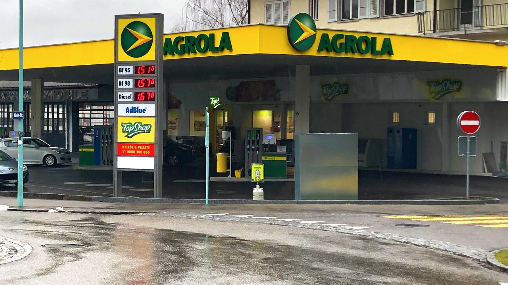 AGROLA TopShop, Könizstrasse in Liebefeld