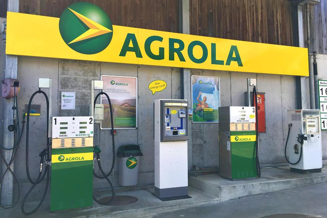 AGROLA, Haldenstrasse in Kirchdorf