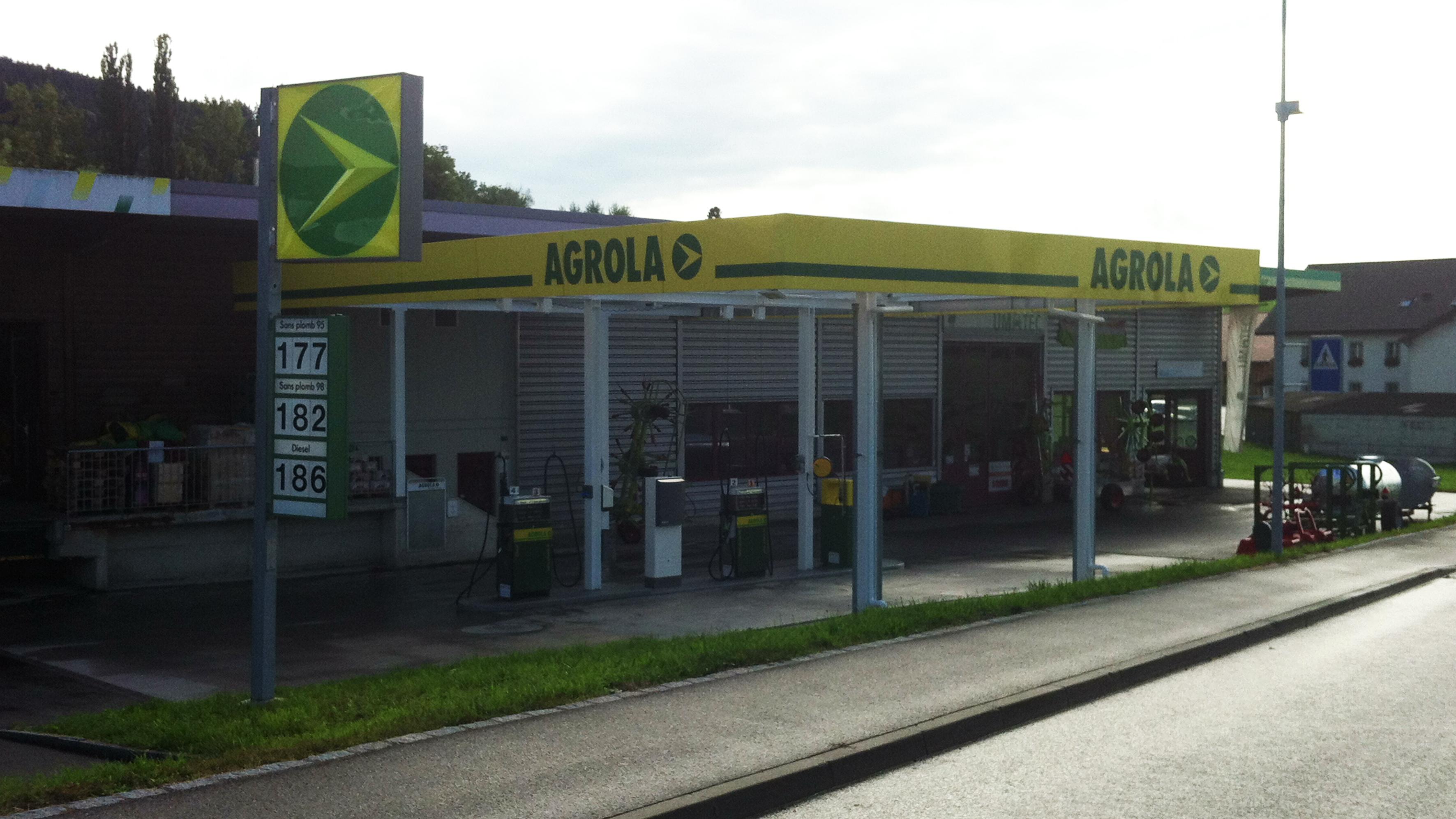 AGROLA, Route du Barrage in Treyvaux