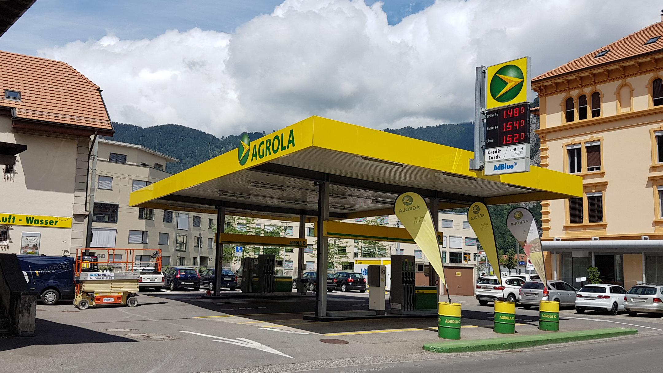 AGROLA, Rugenparkstrasse in Interlaken