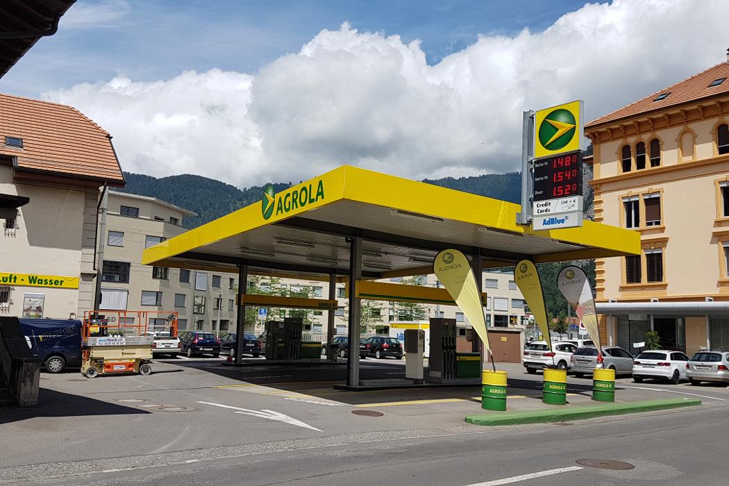 AGROLA, Rugenparkstrasse in Interlaken