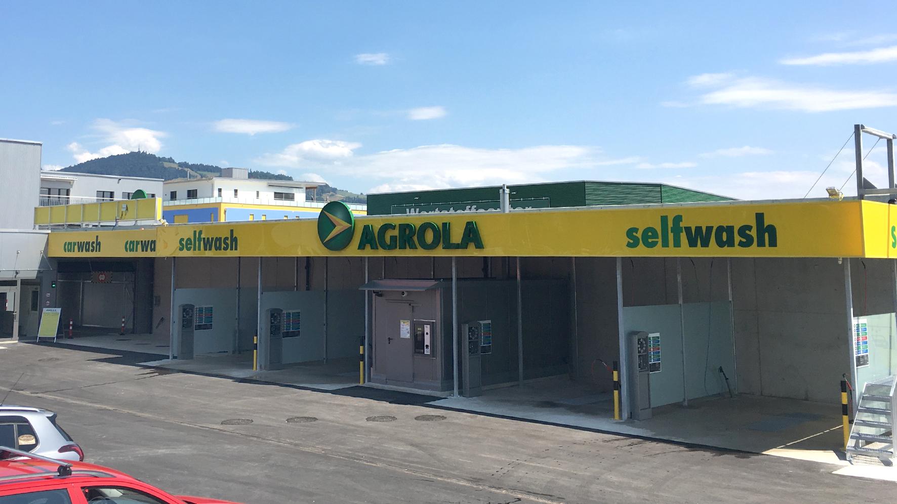 AGROLA CarWash, Rosengartenstrasse in Bubikon