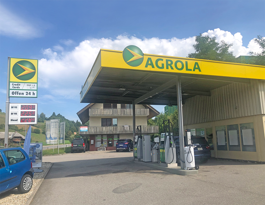 AGROLA, Bahnhofstrasse in Wasen im Emmental