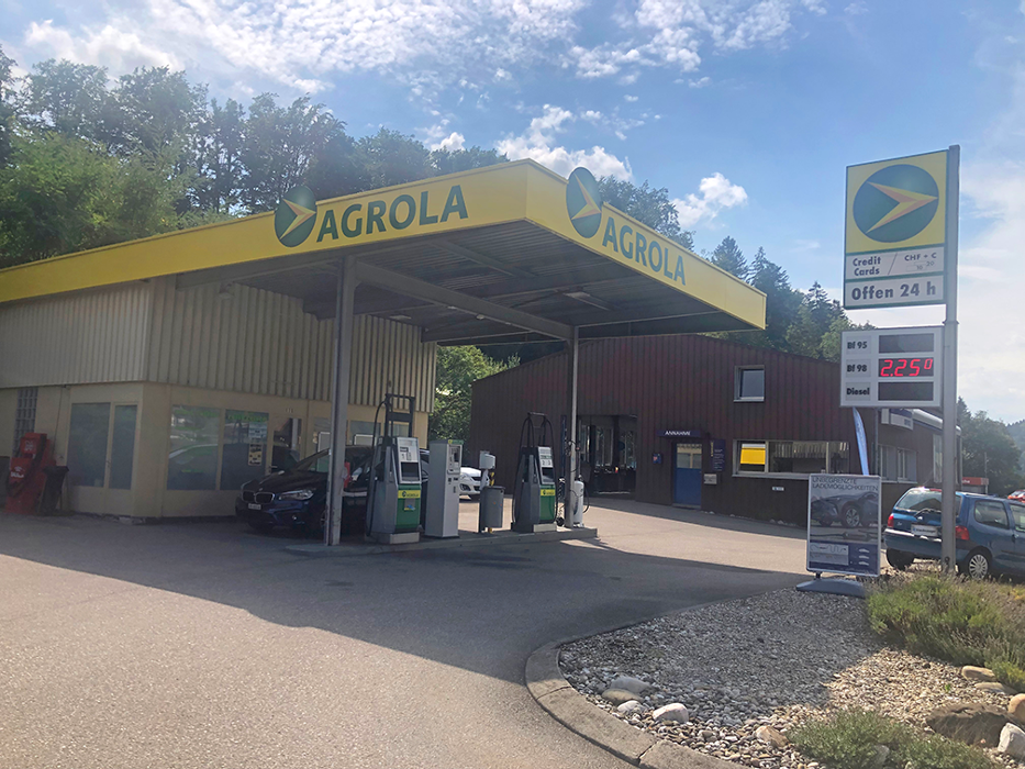 AGROLA, Bahnhofstrasse in Wasen im Emmental