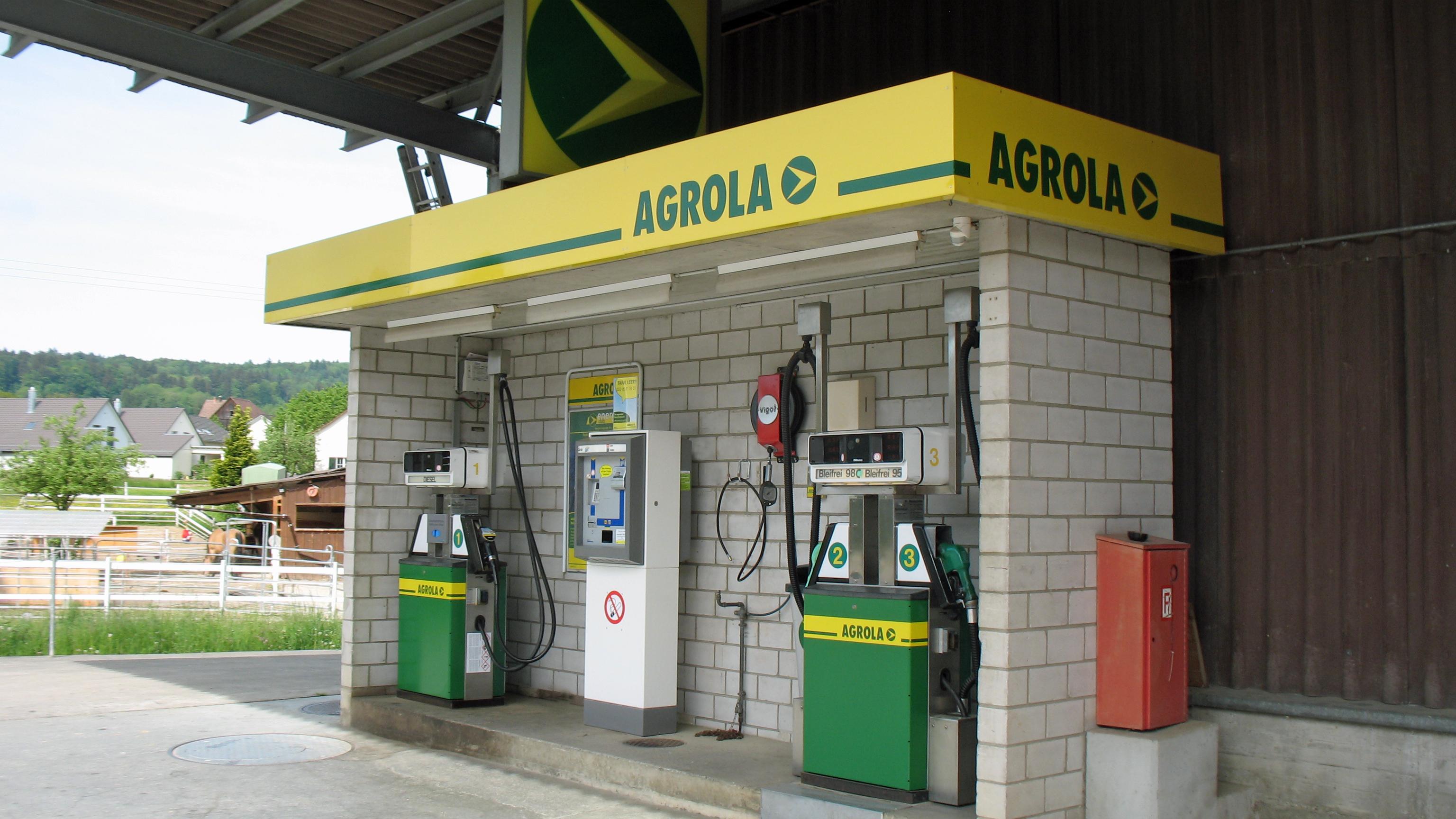 AGROLA, Frauenfelderstrasse in Schlatt