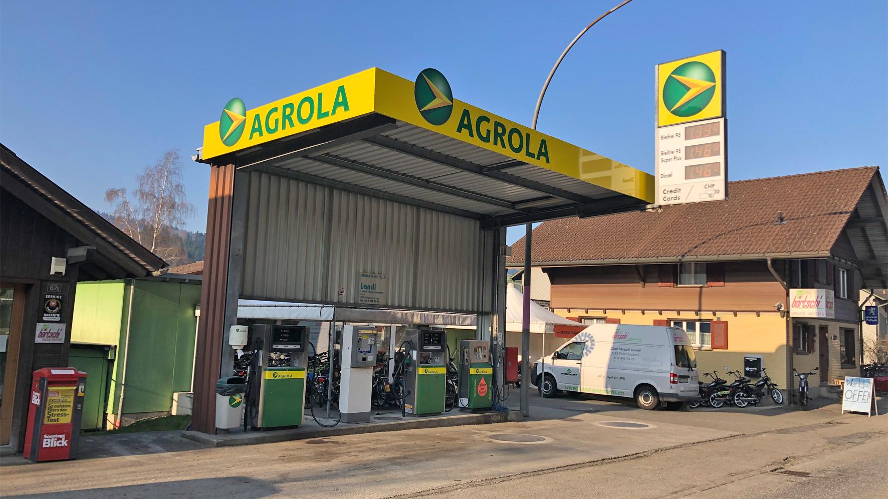 AGROLA, Dorfstrasse in Trubschachen