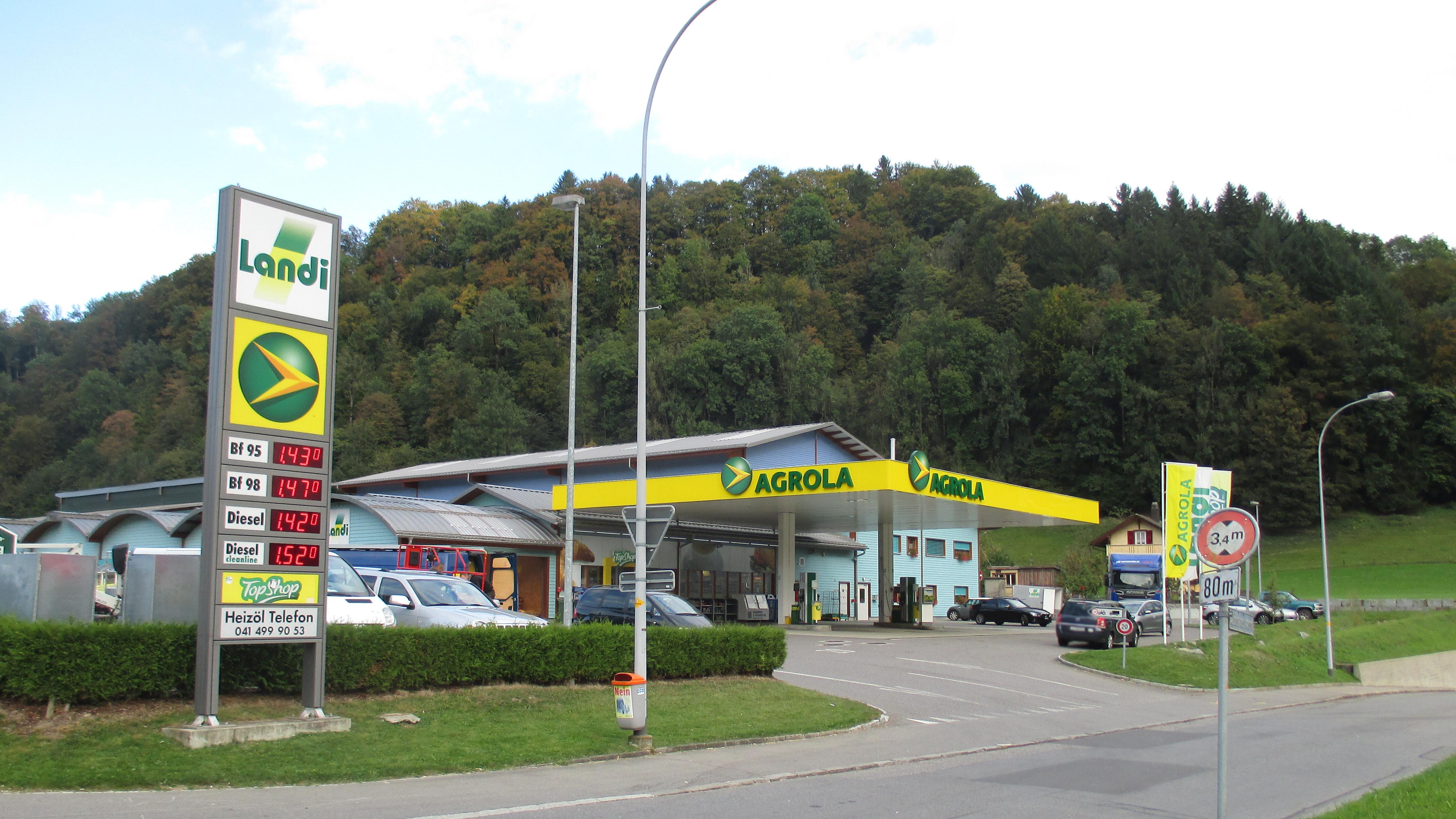 AGROLA TopShop, Entlebucherstrasse in Wolhusen