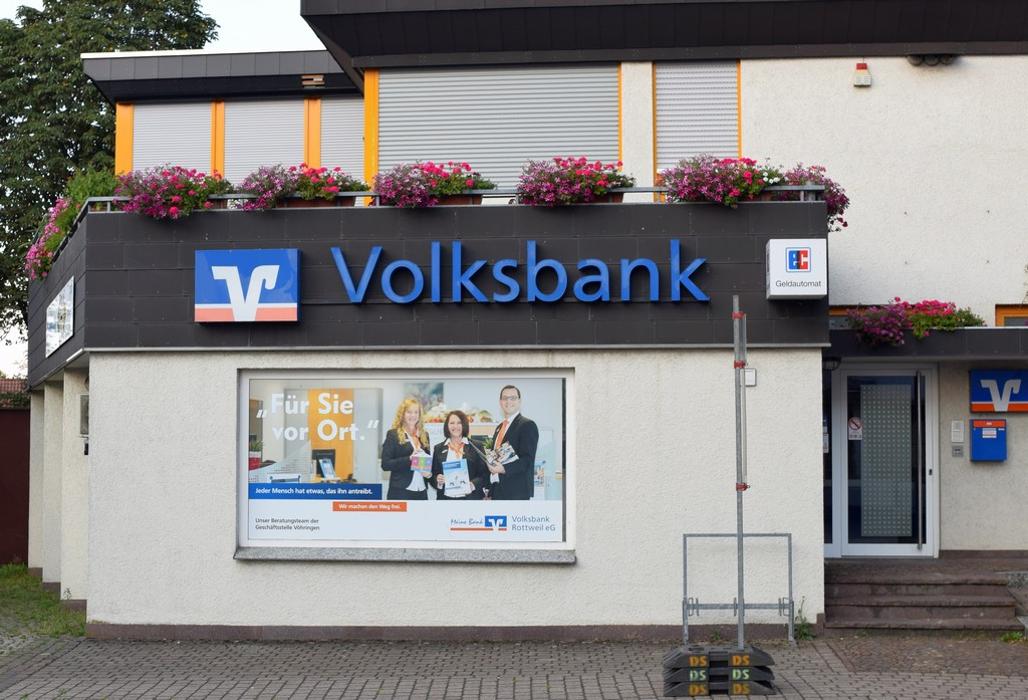 Volksbank Rottweil eG, Geschäftsstelle Vöhringen, Sulzer Straße in Vöhringen