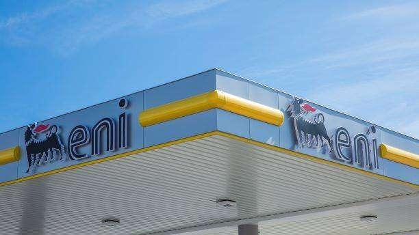 Eni Service-Station, Bleiswijker Straße in Dreieich