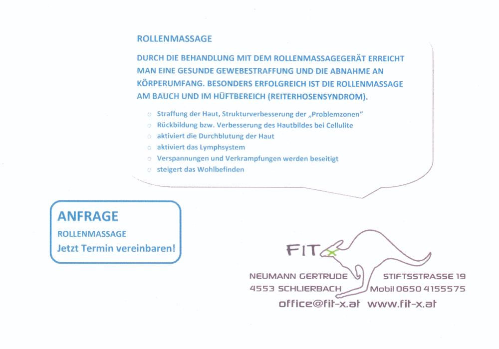 FIT X - Neumann Gertrude, Stiftsstraße in Schlierbach