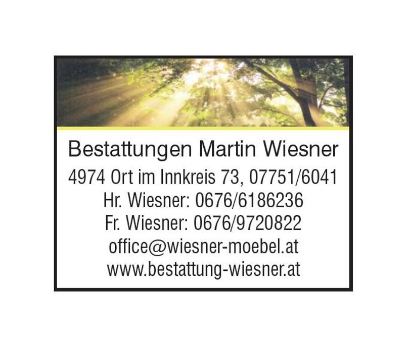 Bestattungen - Martin Wiesner, Ort im Innkreis in Ort im Innkreis