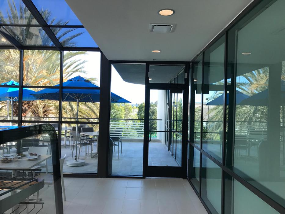 Cafe with Patio view