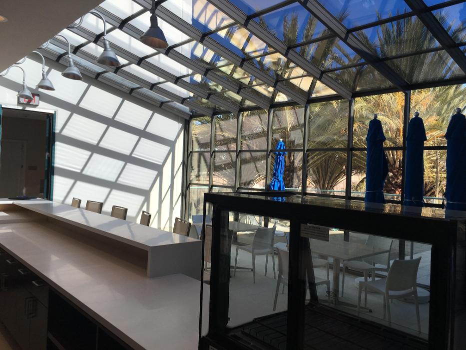 GDM Construction, Four Seasons Sunrooms, completed project, ConservaGlass windows, ConservaGlass roof system, Bronze material color