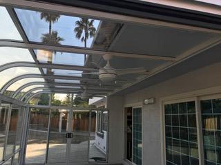 GDM COnstruction, Four Seasons Sunrooms, ConservaGlass roof system, Quad patio sliding door, ConservaGlass windows
