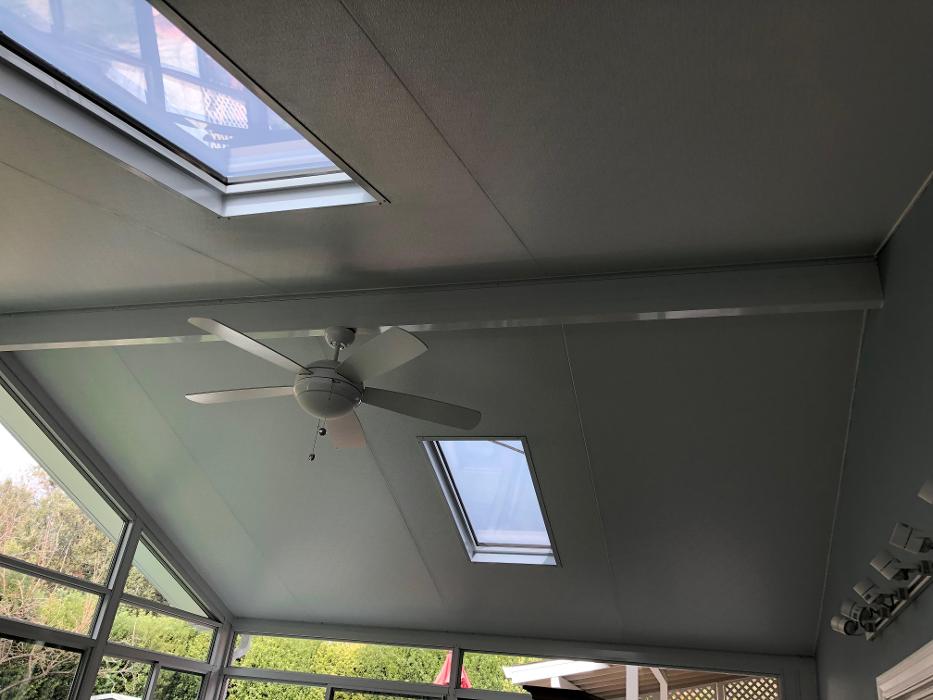 Cathedral Sunroom, Four Seasons, GDM Construction + Design, Skylight, Ceiling, Complete