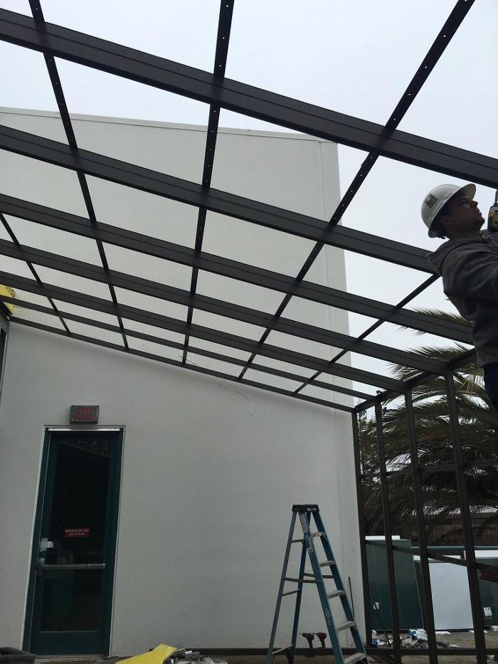 Four Seasons, GDM Construction, Solarium, Progress