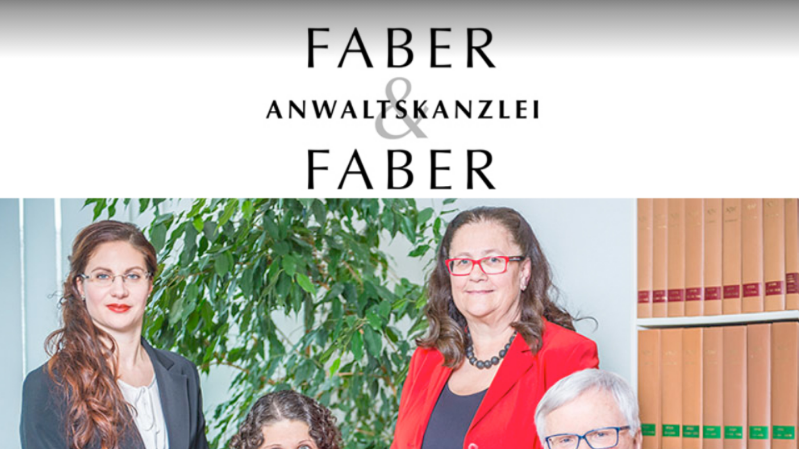 Rechtsanwälte Faber & Faber PartG mbB, Schaezlerstraße in Augsburg
