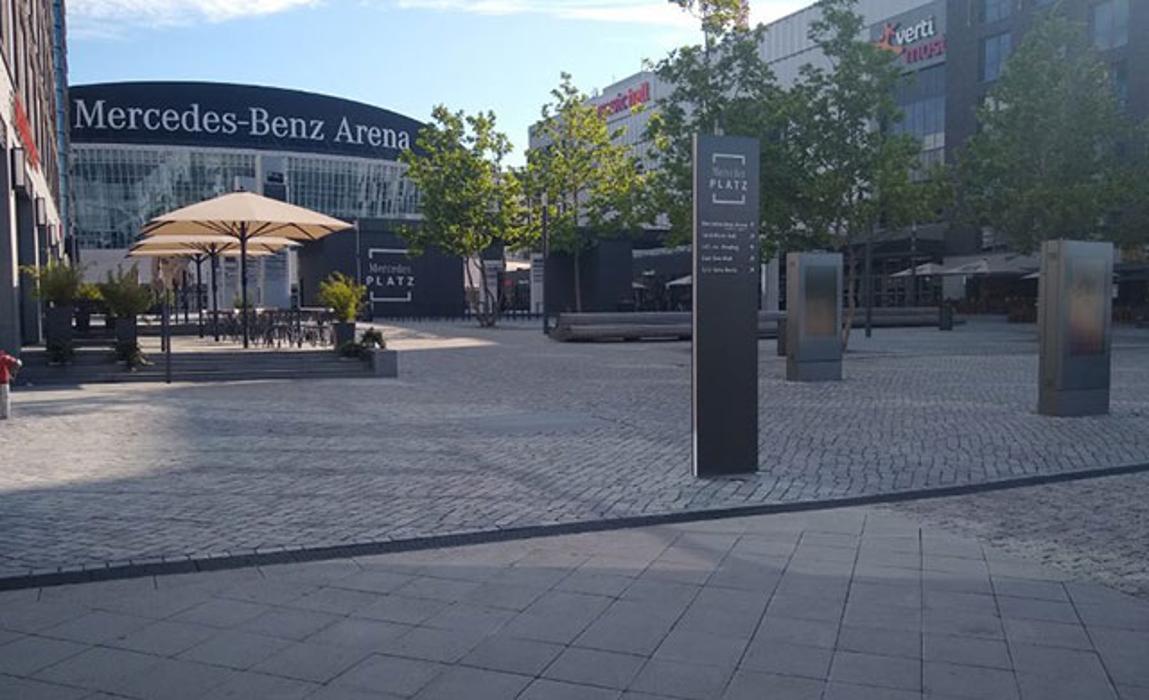 CONTIPARK Tiefgarage Plaza (Mercedes-Platz), Mildred-Harnack-Straße in Berlin