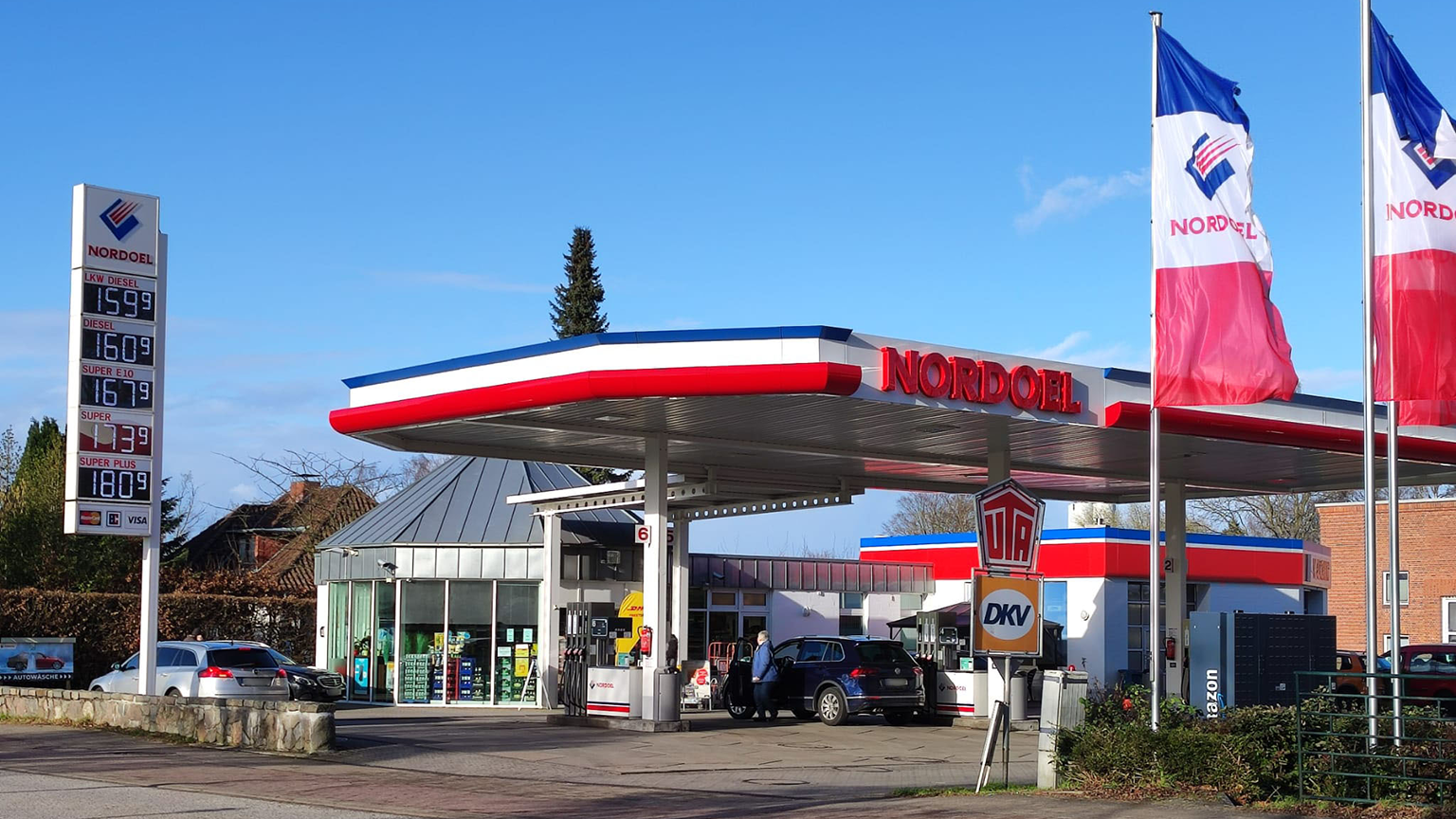 NORDOEL Tankstelle, Lauenburger Straße in Schwarzenbek