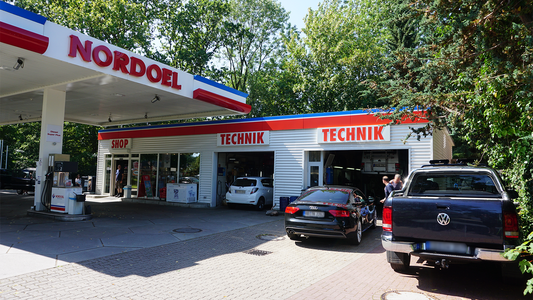 NORDOEL Tankstelle, Sieker Landstraße in Großhansdorf