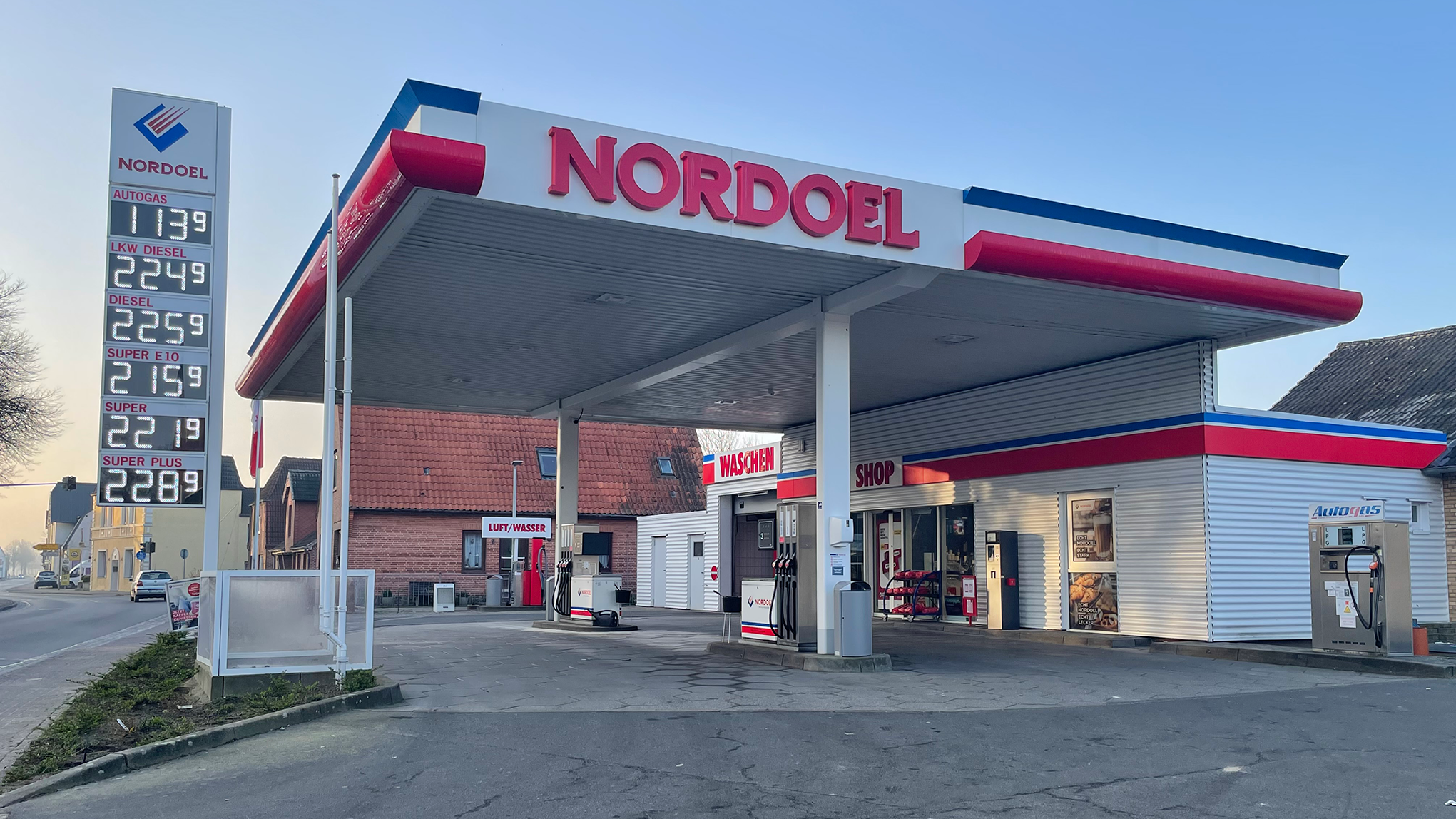 NORDOEL Tankstelle (24h Tanken), Norderstraße in Eddelak