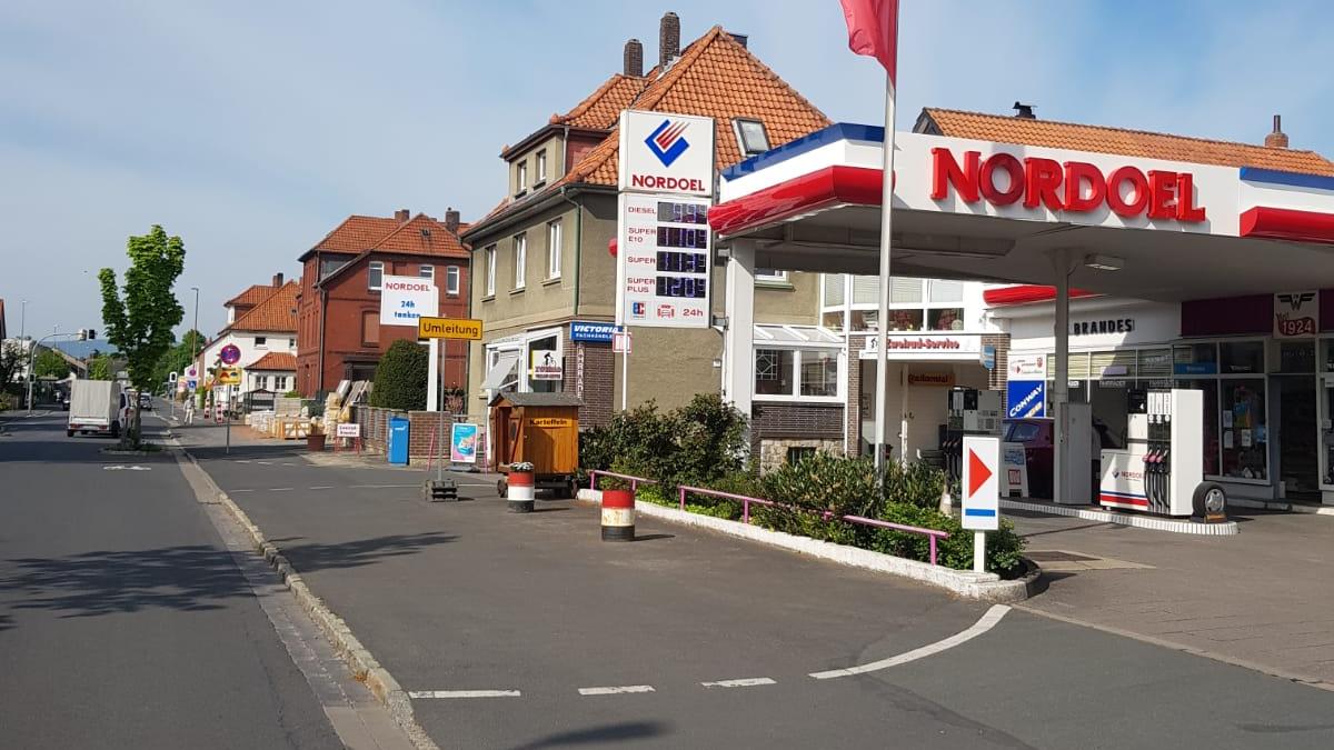 NORDOEL Tankstelle, Hauptstraße in Ronnenberg