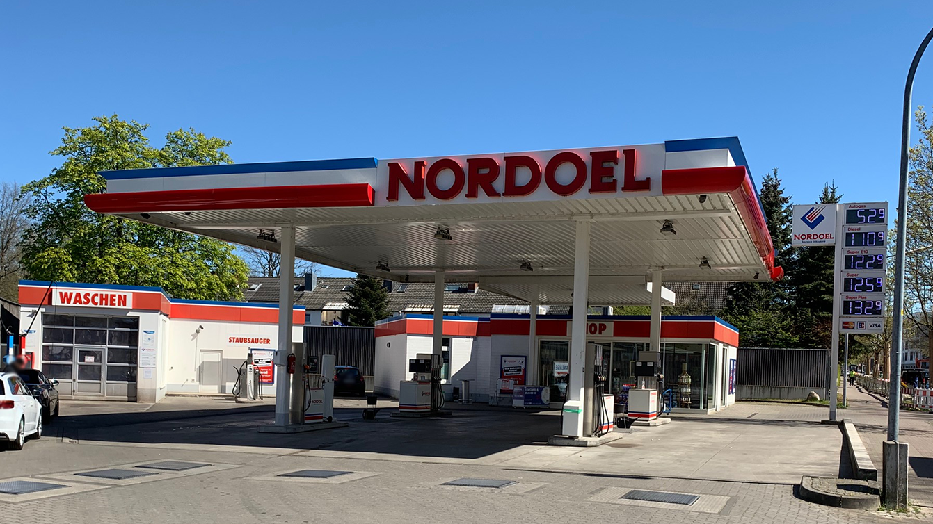 NORDOEL Tankstelle, Alter Kirchenweg in Norderstedt