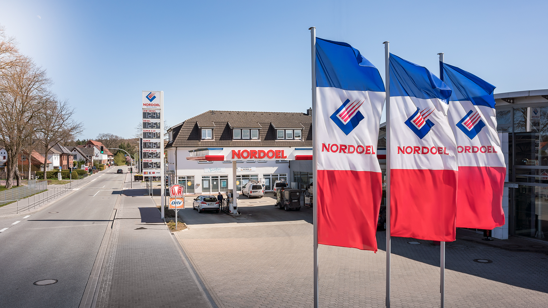 NORDOEL Tankstelle, Großenseer Straße in Trittau