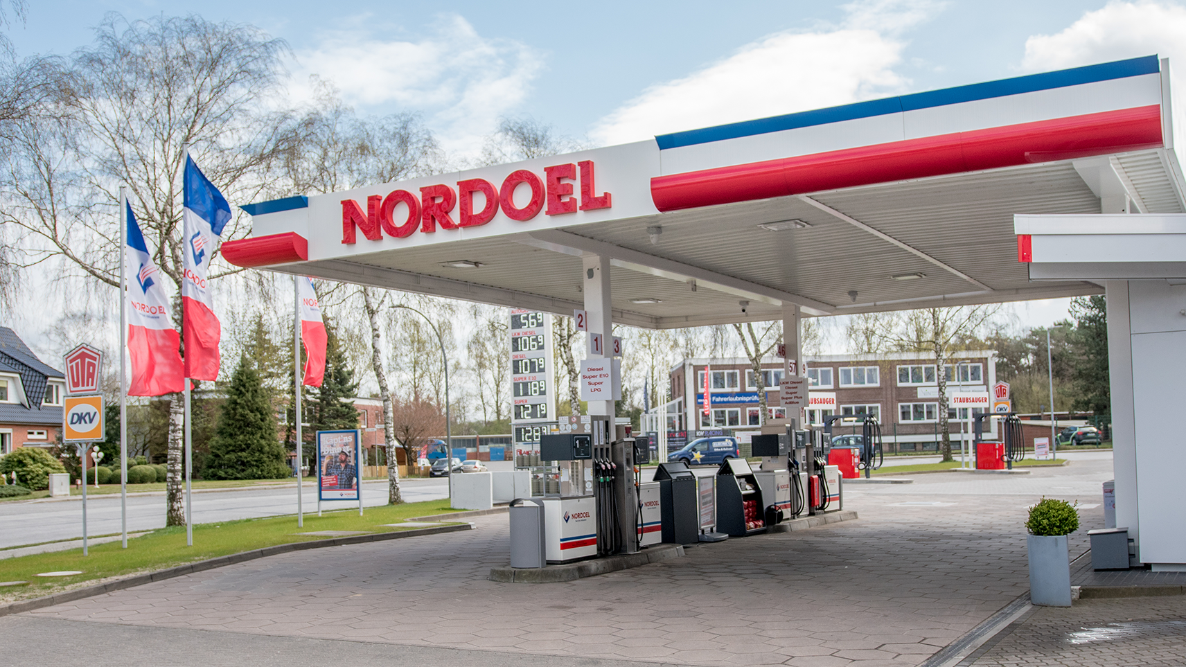NORDOEL Tankstelle (24h Tanken), De-Vos-Straße in Itzehoe