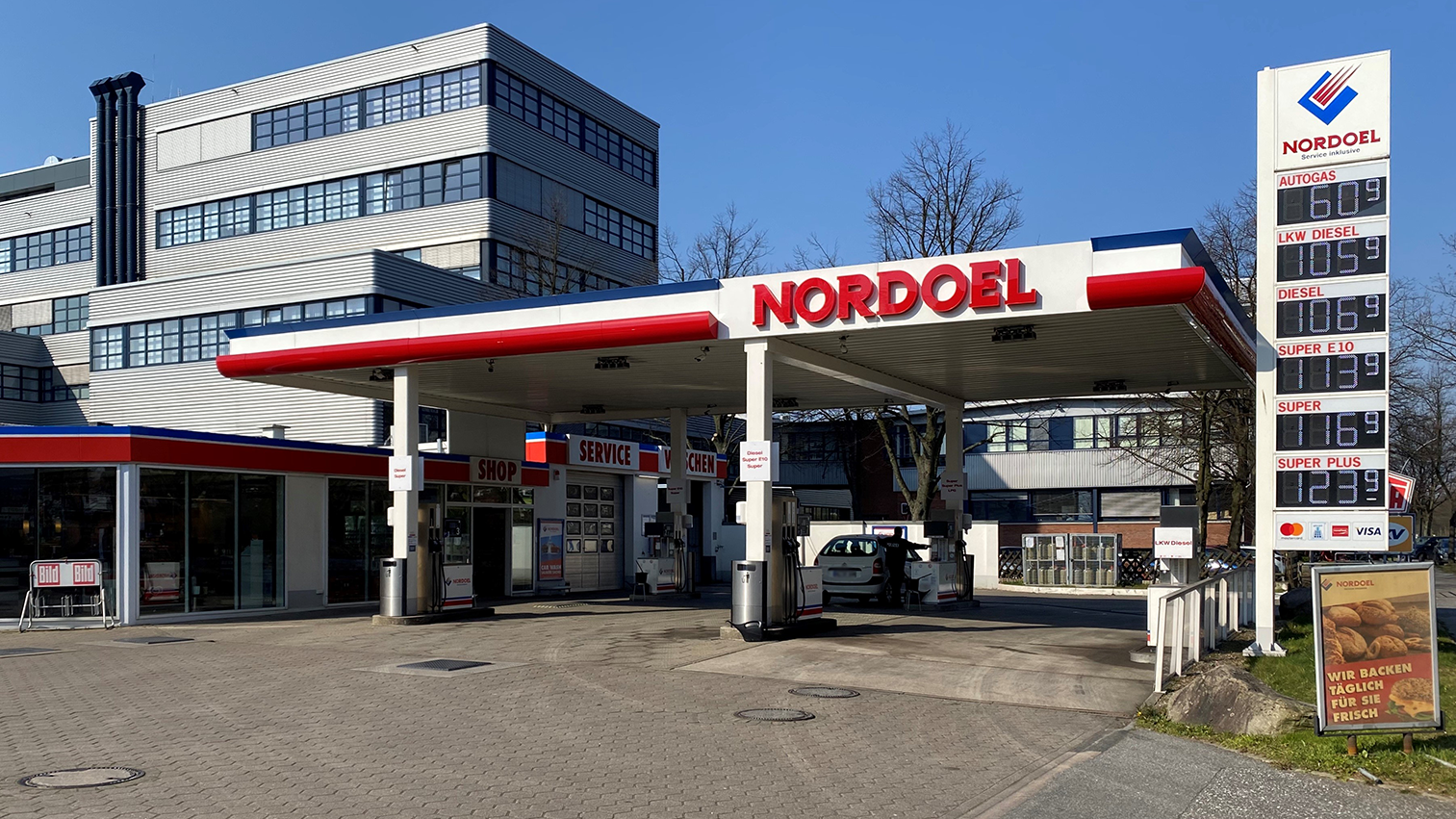 NORDOEL Tankstelle in Hamburg