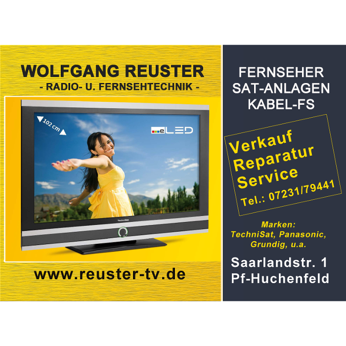 Bild zu Wolfgang Reuster Radio- und Fernsehtechnik in Pforzheim Bild zu Wolfgang Reuster Radio- und Fernsehtechnik in Pforzheim