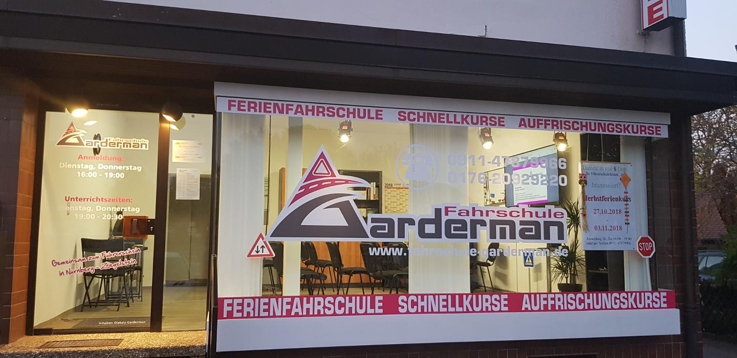 Fahrschule Garderman, Bierweg in Nürnberg