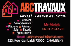 A.B.C. TRAVAUX SECOND OEUVRE Autres services