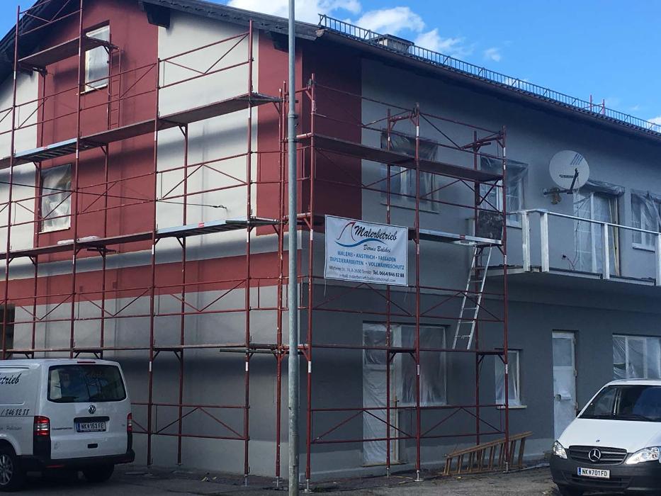 Malerbetrieb Dervis Balikci, Webereistraße in Ternitz