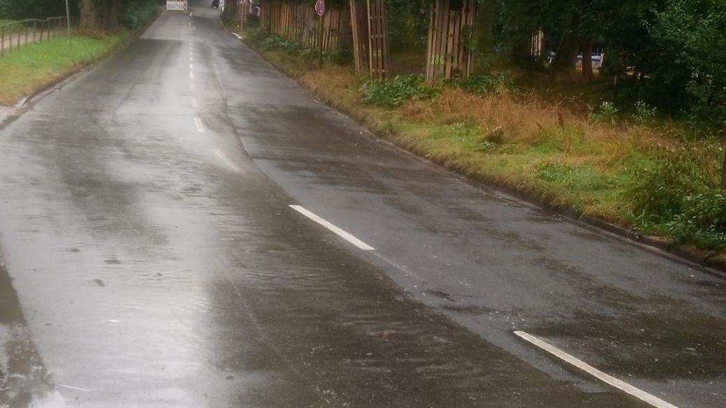 AS Fahrbahnmarkierung, Klüßer Straße in Kirch Jesar