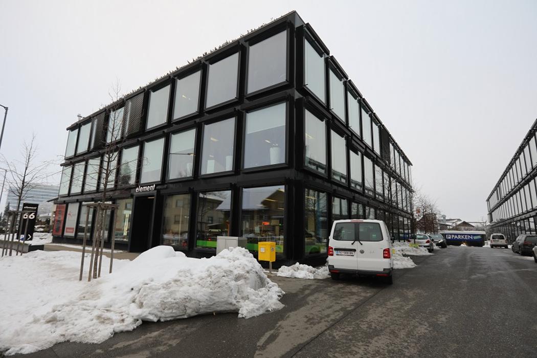 Farben Morscher Dornbirn, Lustenauer Straße in Dornbirn