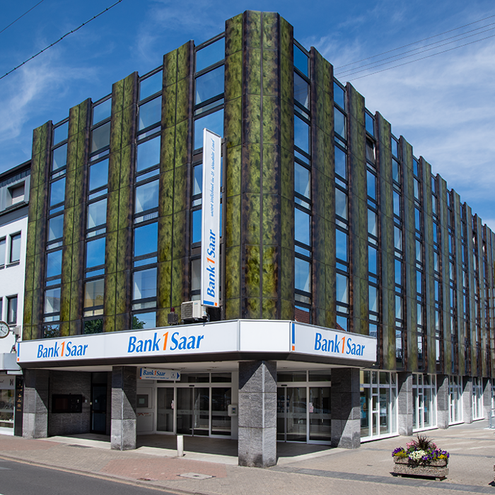 Bank 1 Saar eG Filiale St. Wendel, Bahnhofstraße in St. Wendel