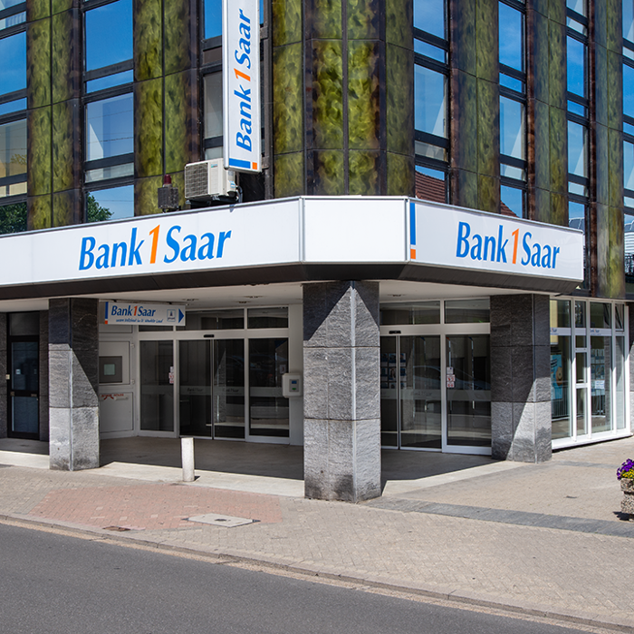 Bank 1 Saar eG Filiale St. Wendel, Bahnhofstraße in St. Wendel