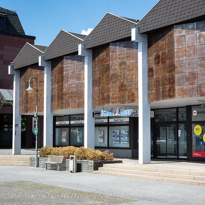 Bank 1 Saar eG Filiale Wadern, Platz Montmorillon in Wadern