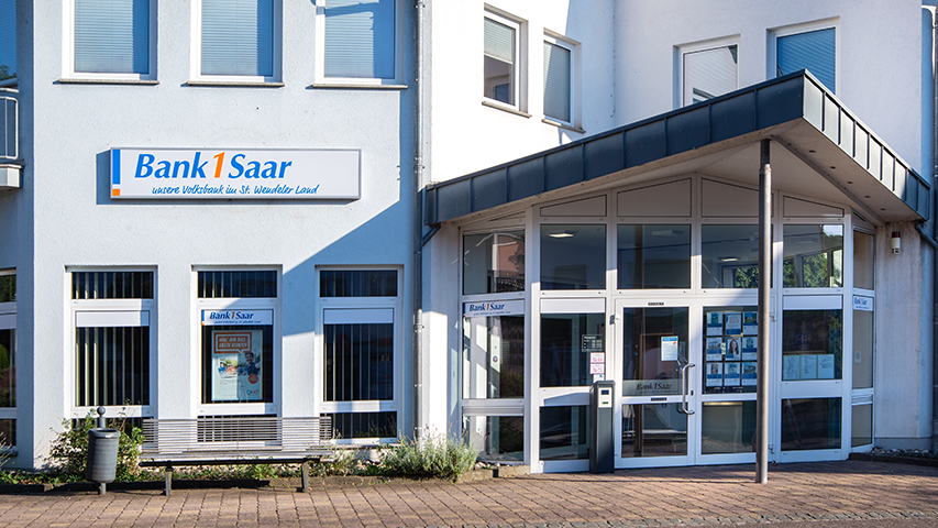 Bank 1 Saar eG Filiale Freisen, Hermann-Hörmann-Platz in Freisen