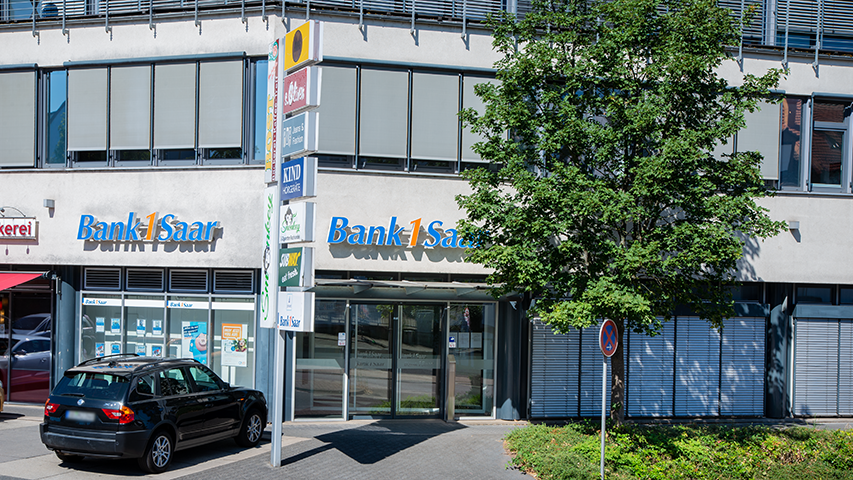 Bank 1 Saar eG Filiale Heusweiler, Saarbrücker Straße in Heusweiler